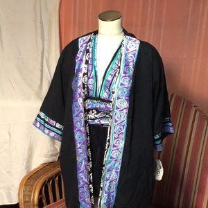 Kimono Carolina printed thin cover